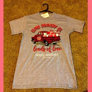 Simply Southern Heather Gray T-Shirt